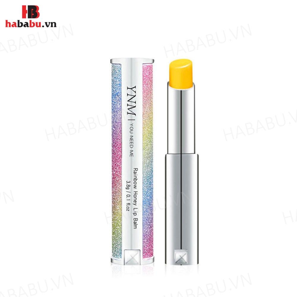 Son dưỡng môi YNM Rainbow Honey Lip Balm 3.8ml chính hãng