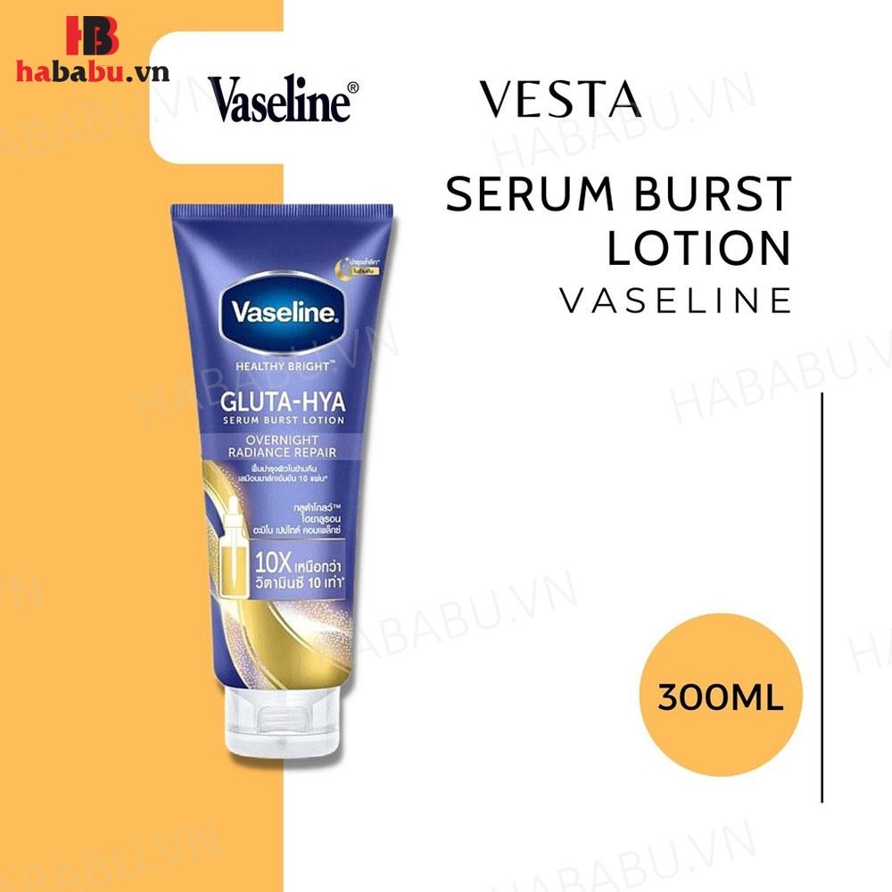 Sữa dưỡng thể Vaseline Gluta-Hya 10X Over Night 300ml chính hãng