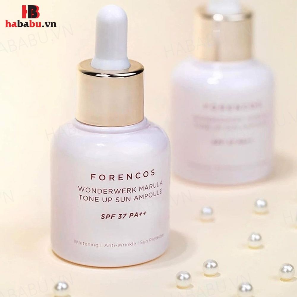Tinh chất serum dưỡng da chống nắng Forencos 30ml chính hãng