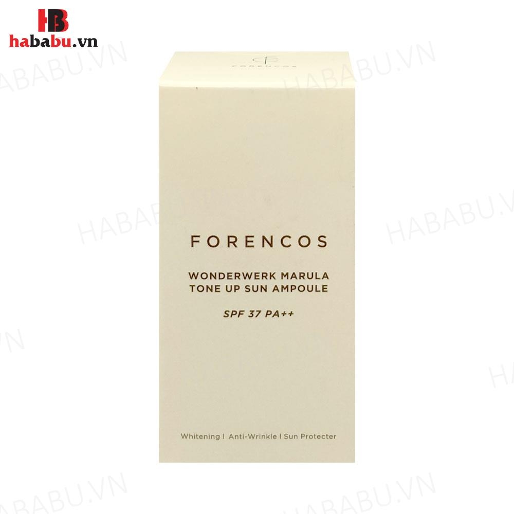 Tinh chất serum dưỡng da chống nắng Forencos 30ml chính hãng
