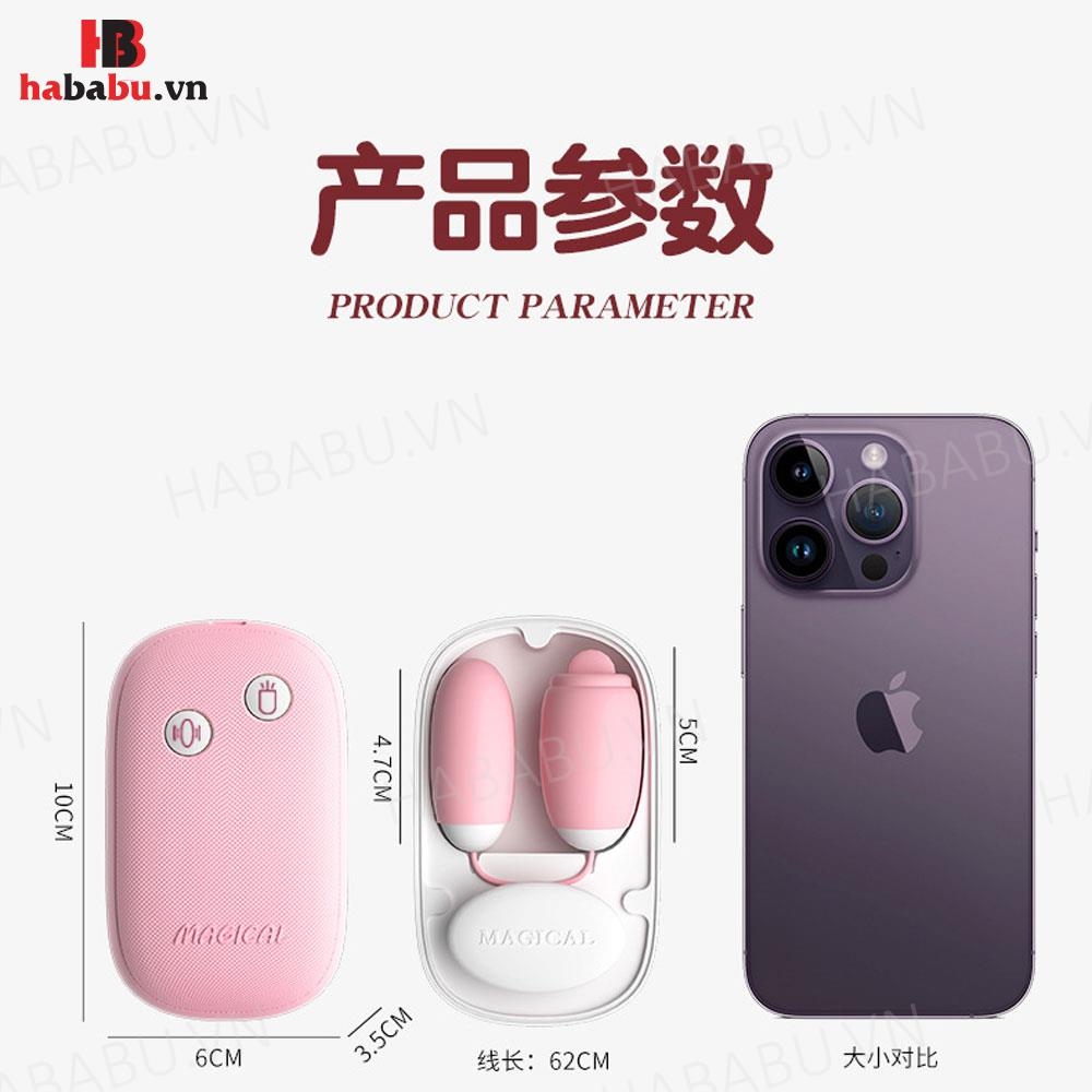 Trứng rung Lilo Magical We Love 12 chế độ chính hãng