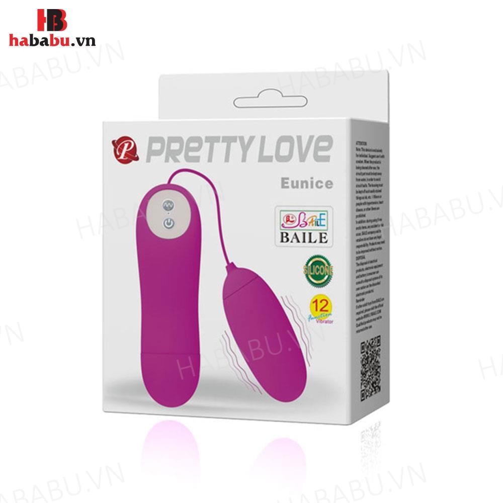 Trứng rung Pretty Love Eunice tăng khoái cảm chính hãng