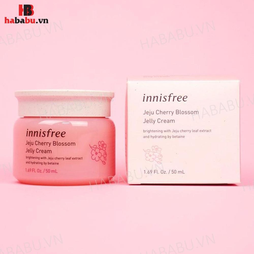 Kem Innisfree Jeju Cherry Blossom Jelly Cream 50ml chính hãng