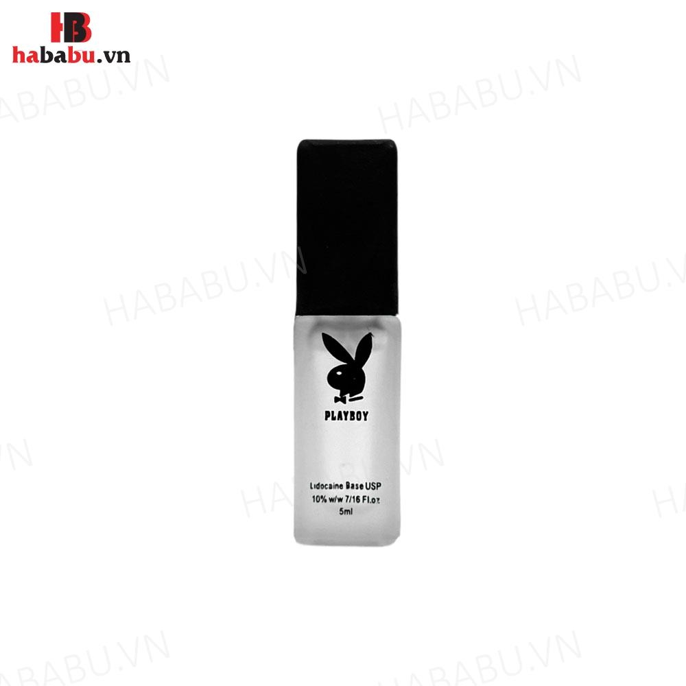 Xịt chống xuất tinh sớm Playboy Đen 5ml chính hãng