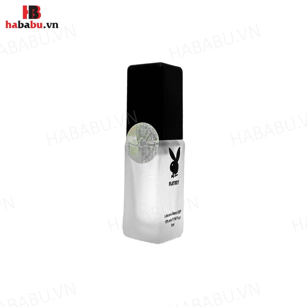 Xịt chống xuất tinh sớm Playboy Đen 5ml chính hãng