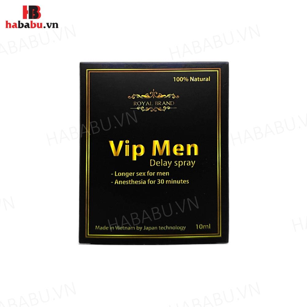 Xịt chống xuất tinh sớm Vip Men 10ml chính hãng
