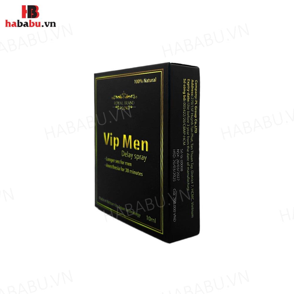 Xịt chống xuất tinh sớm Vip Men 10ml chính hãng