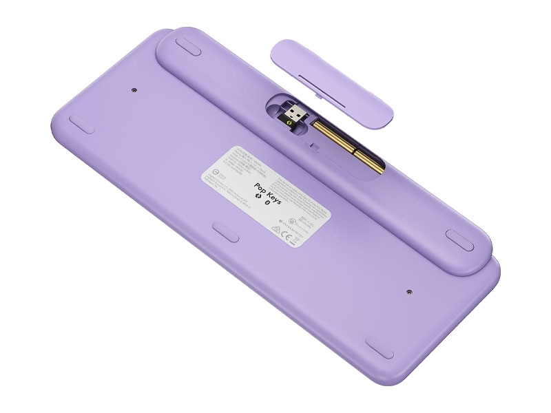 Bàn phím cơ không dây Logitech POP Keys TÍM-TRẮNG (DAYDREAM_MINT)