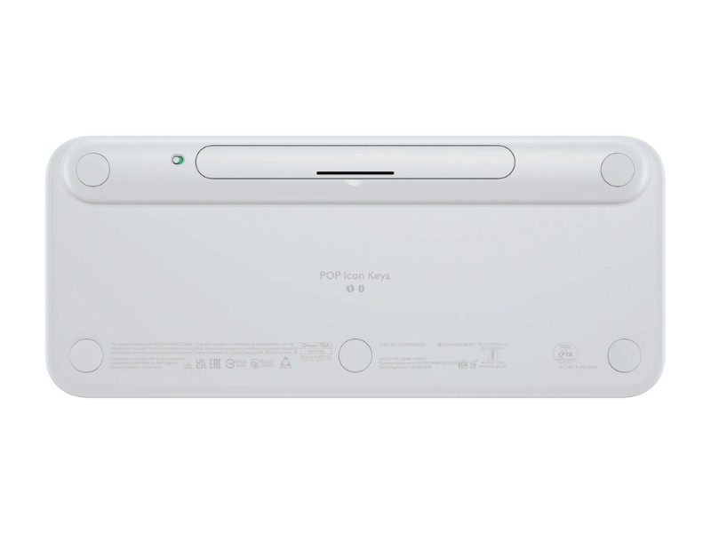 Bàn phím không dây Logitech POP ICON Keys màu trắng (OFF-WHITE)