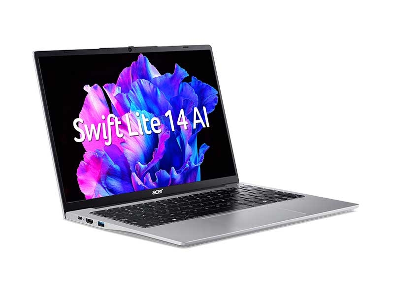 Laptop Acer Swift Lite 14 AI SFL14-51M-78XZ NX.J1HSV.001 (Intel Core Ultra 7 155U | 14 inch FHD+ | 16GB | 512GB | Win 11 | Bạc)