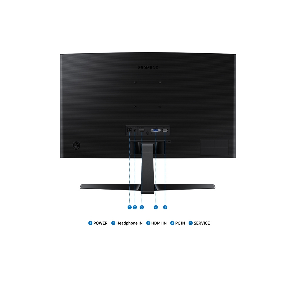 Màn Hình SAMSUNG LS24D366GAEXXV (24 inch - VA - FHD - 4ms - 100Hz - Cong)