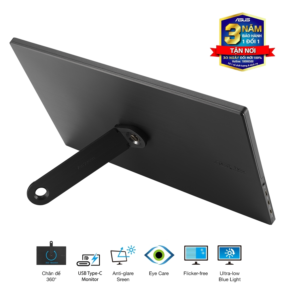 Màn hình di động Asus MB169CK (15.6Inch/ Full HD/ 5ms/ 250cd/m2/ IPS)