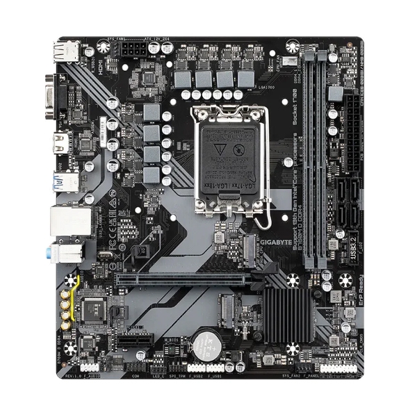 Mainboard Gigabyte B760M D DDR4 (Intel B760/ Socket 1700/ M-ATX/ 2 khe ram)