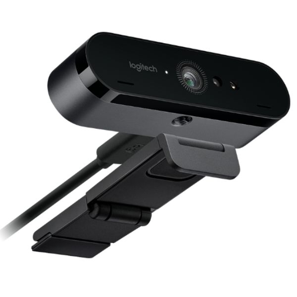 Webcam Logitech MX Brio 4K Ultra HD - Màu đen