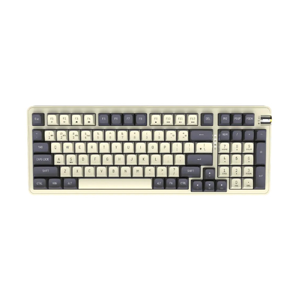 Bàn phím cơ DarkFlash DF98 Twilight Yellow Switch (Bluetooth/Wireless/ LED RGB/ Pin sạc)