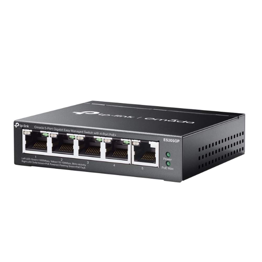 Switch TP-Link ES205G (Gigabit (1000Mbps)/ 5 Cổng/ Vỏ kim loại)
