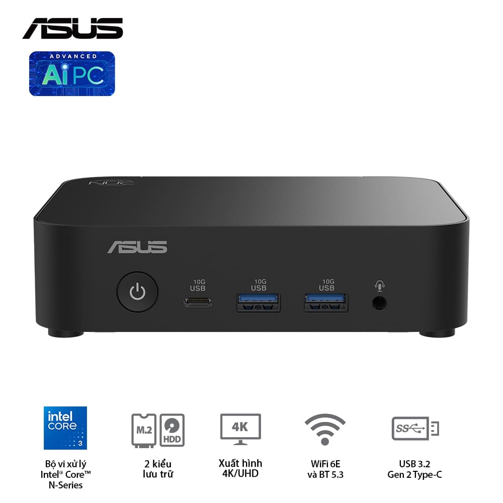 Mini PC Asus NUC 14 Essential NUC14MNK150 (Intel N150/ NoOS/ 3Y)