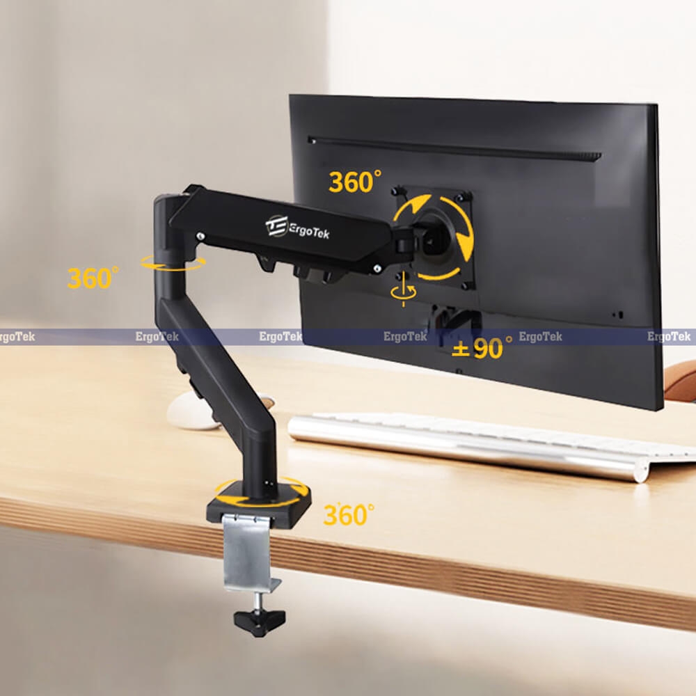 Giá treo màn hình Ergotek EZ90 Pro (1 màn hình/ 19inch - 32inch/ Gắn bàn)