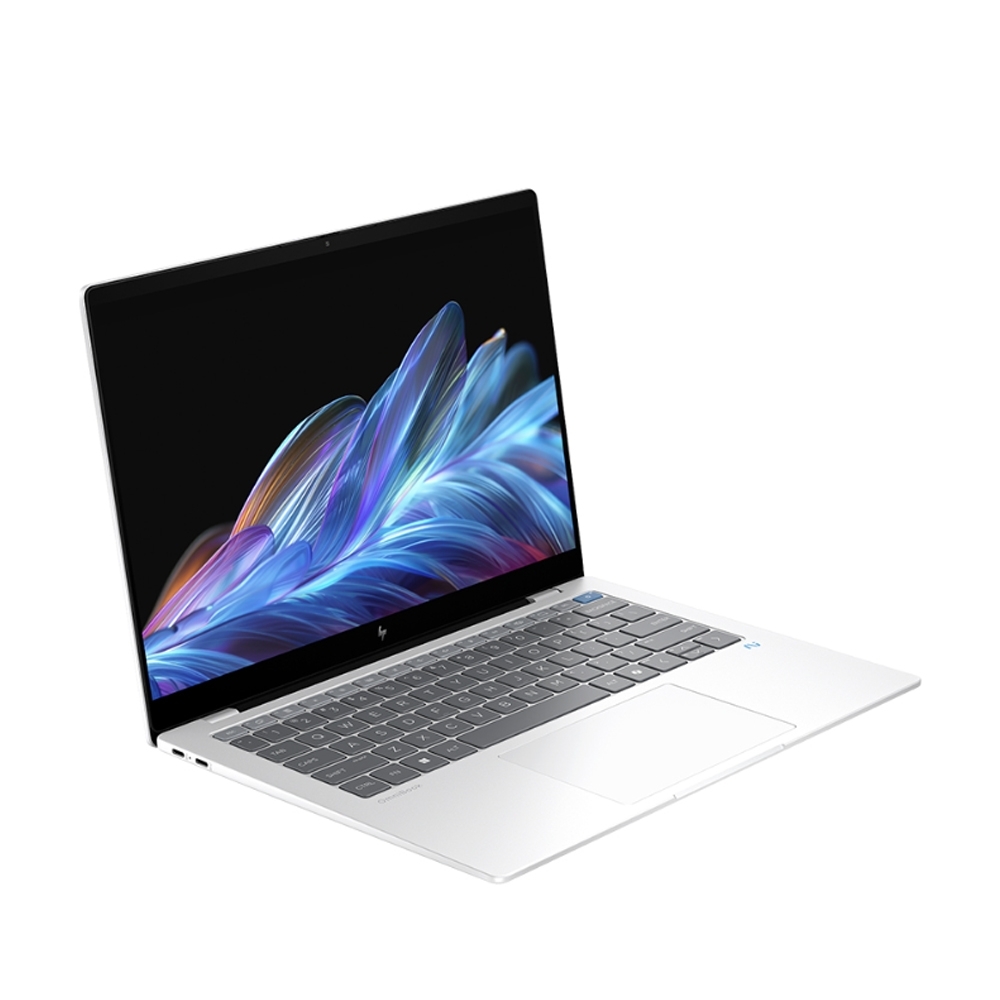 Laptop HP OmniBook X 14-fe1010QU B53KBPA (Snapdragon X Plus X1P-42-100/ 16GB/ 512GB SSD/ 14.0inch 2.2K Touch/ Win 11/ Office/ Silver/ Vỏ nhôm)