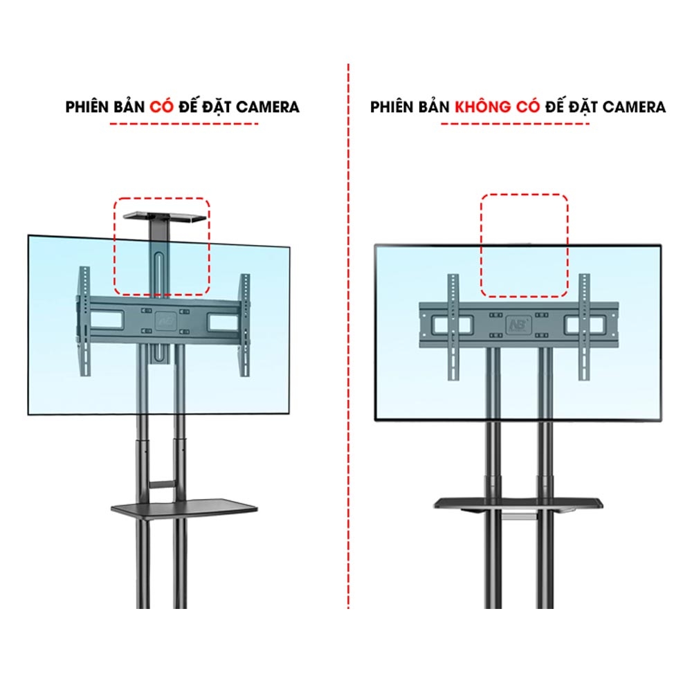 Giá treo Tivi di động North Bayou AVA1500-60-1P Camera (32-75 inch)