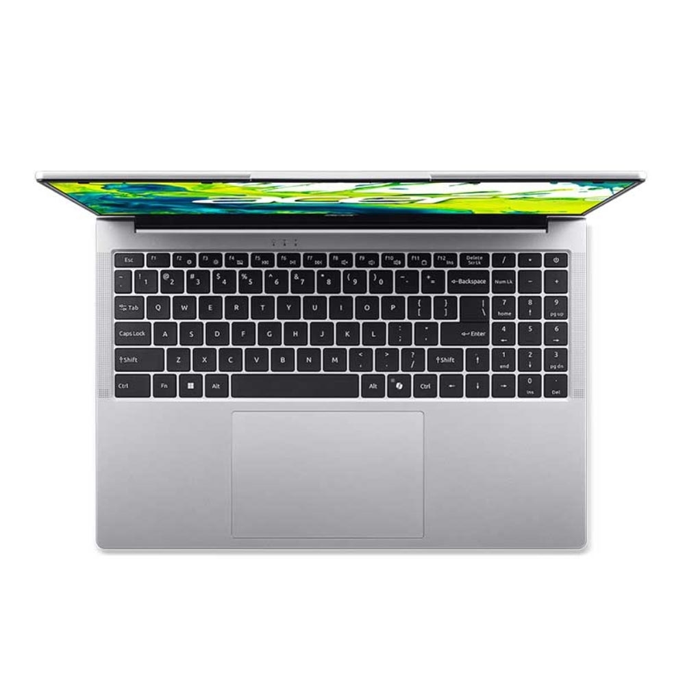 Laptop Acer Aspire Lite 16 AI AL16-71P-71WU (Ultra 7 155H/ 16GB/ 512GB SSD/ 16.1 inch FHD+/ 60HZ/ Win11/ Silver/ 2Y)