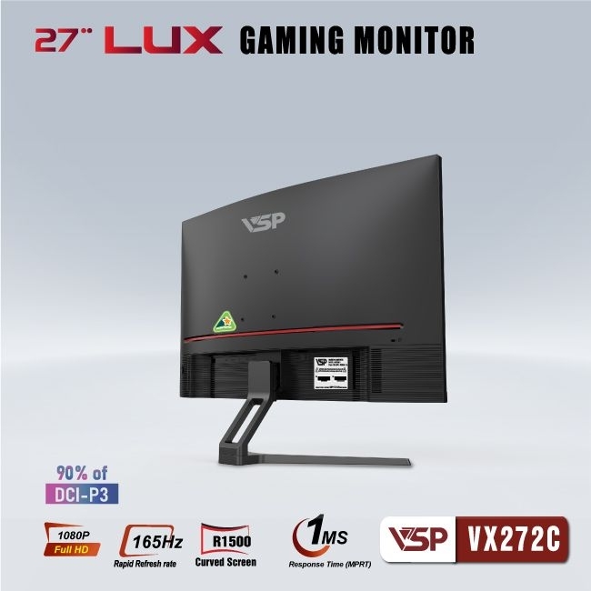Màn hình cong VSP VX272C - 165Hz - 1Ms - Cong