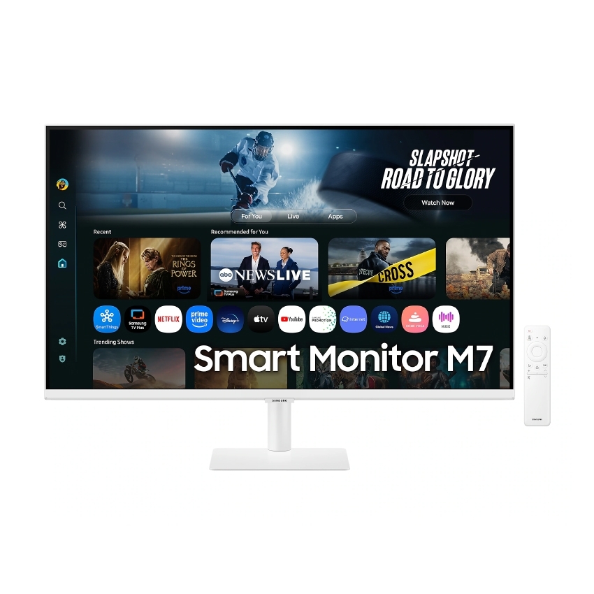 Màn Hình thông minh SAMSUNG LS32FM701UEXXV (32 inch - VA - 4K - 60Hz - 4ms - Speaker - màu trắng)