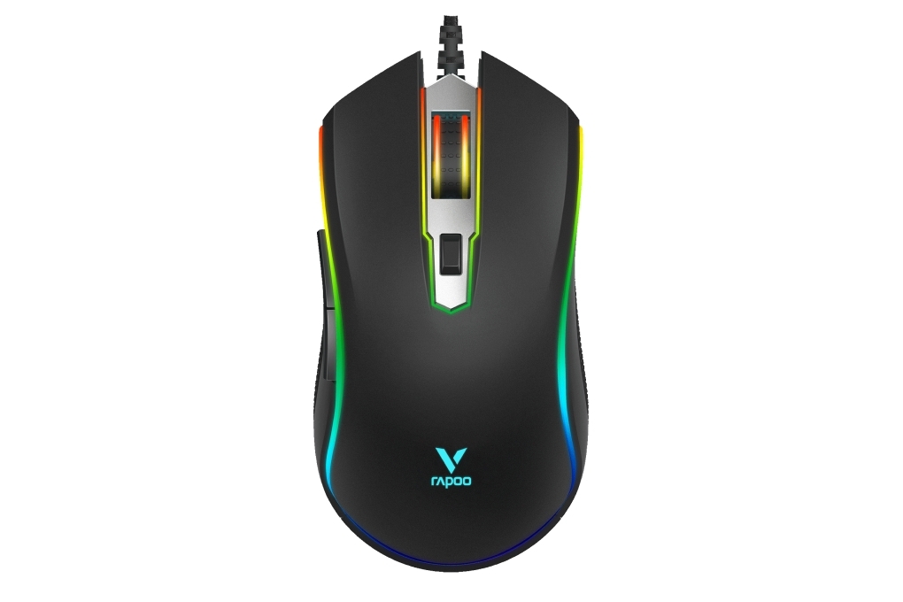 Chuột Có Dây Gaming Rapoo V25S - Đen