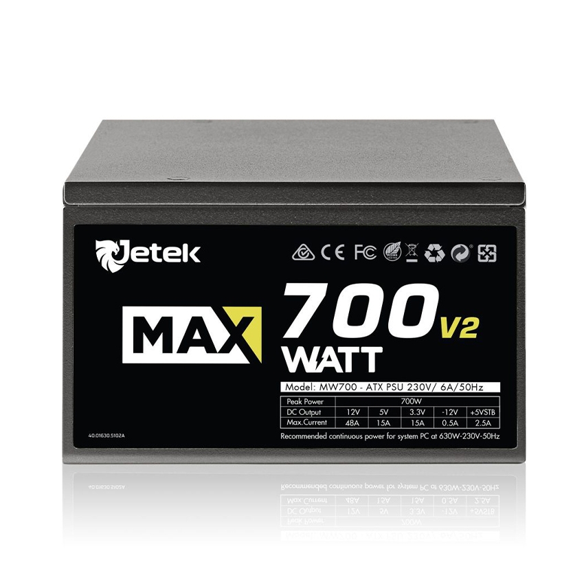 Nguồn Máy Tính Jetek MAXWATT 700 V2