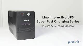 Bộ lưu điện UPS PROLINK PRO1201SFCU(1200VA / 600W)