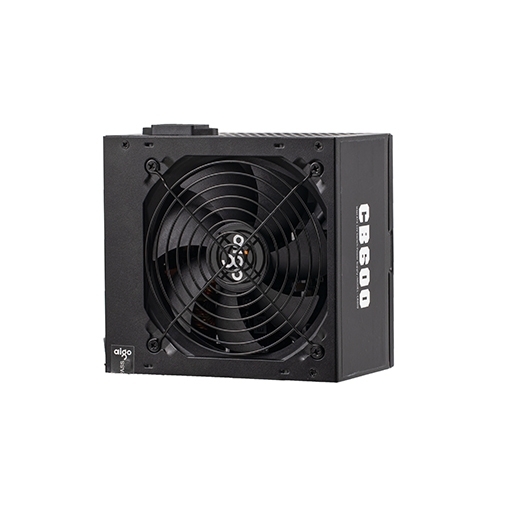 Nguồn máy tính Aigo CB600 - 600W (80 efficiency/ active PFC) - màu đen