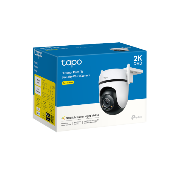 Camera Wi-Fi An Ninh Quay/Quét Ngoài Trời TP-Link Tapo C520WS