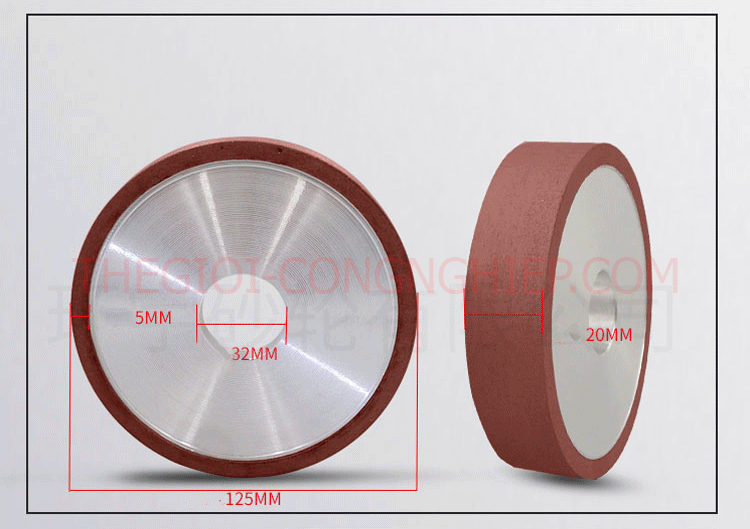 Đá mài hợp kim CBN phi 125