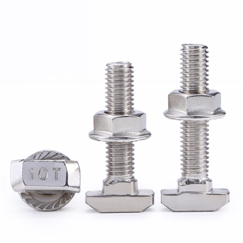 Bu Lông Chữ T Có Khoá Đai Ốc m5 m6 m8