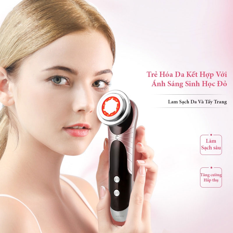 Búa di điện cảm ưng kết hợp ánh sáng đỏ IPL giúp trẻ hóa da nâng cơ mặt giảm nếp nhăn K9