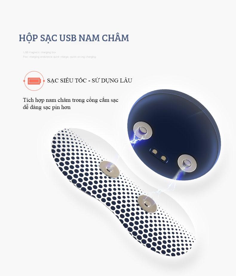 Máy massage toàn thân mini K-SKIN KD819 giảm đau mỏi vai gáy cột sống cổ cột sống lưng giảm đau cơ căng cơ