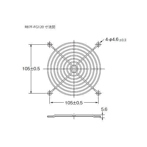 Quạt: R87F-FG120