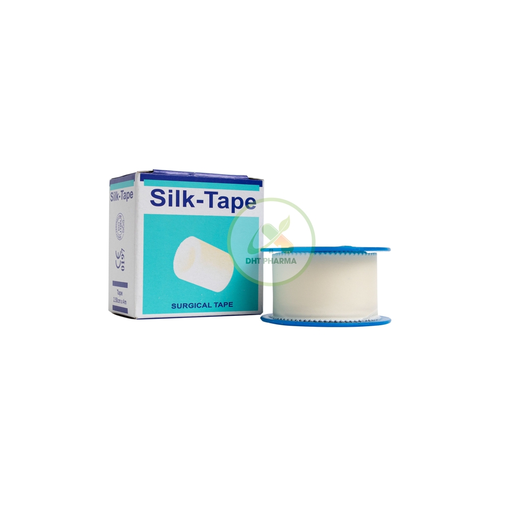 Băng dính vải lụa y tế Silk-Tape các kích cỡ