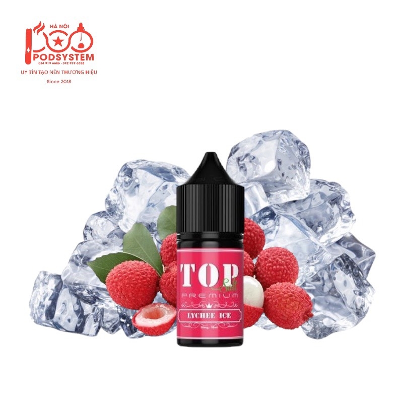 Lychee Ice ( Vải Lạnh ) TOP Salt 30ML