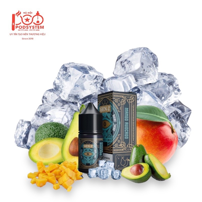 Mango Avocado (Xoài Bơ) GEN-Z Saltnic 30ML