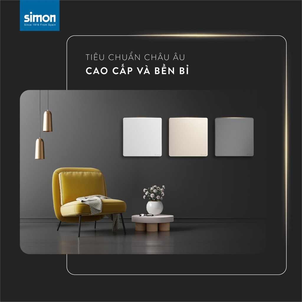 LÝ DO NÊN ĐỔI TỪ CÔNG TẮC THƯỜNG SANG CÔNG TẮC ĐIỆN CAO CẤP SIMON