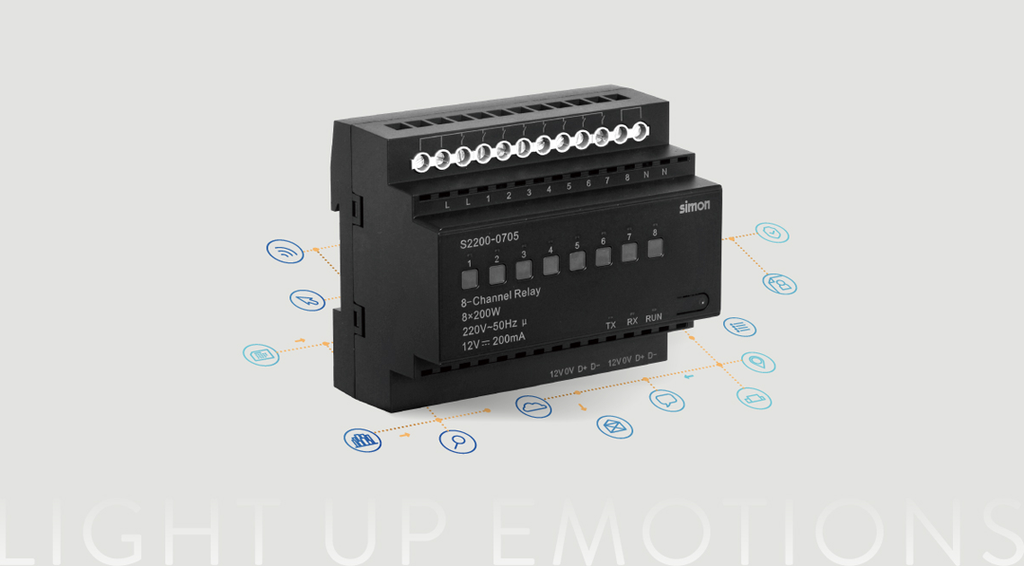 BỘ ĐIỀU KHIỂN PHÒNG RCU SIMON – GIẢI PHÁP SMART HOTEL