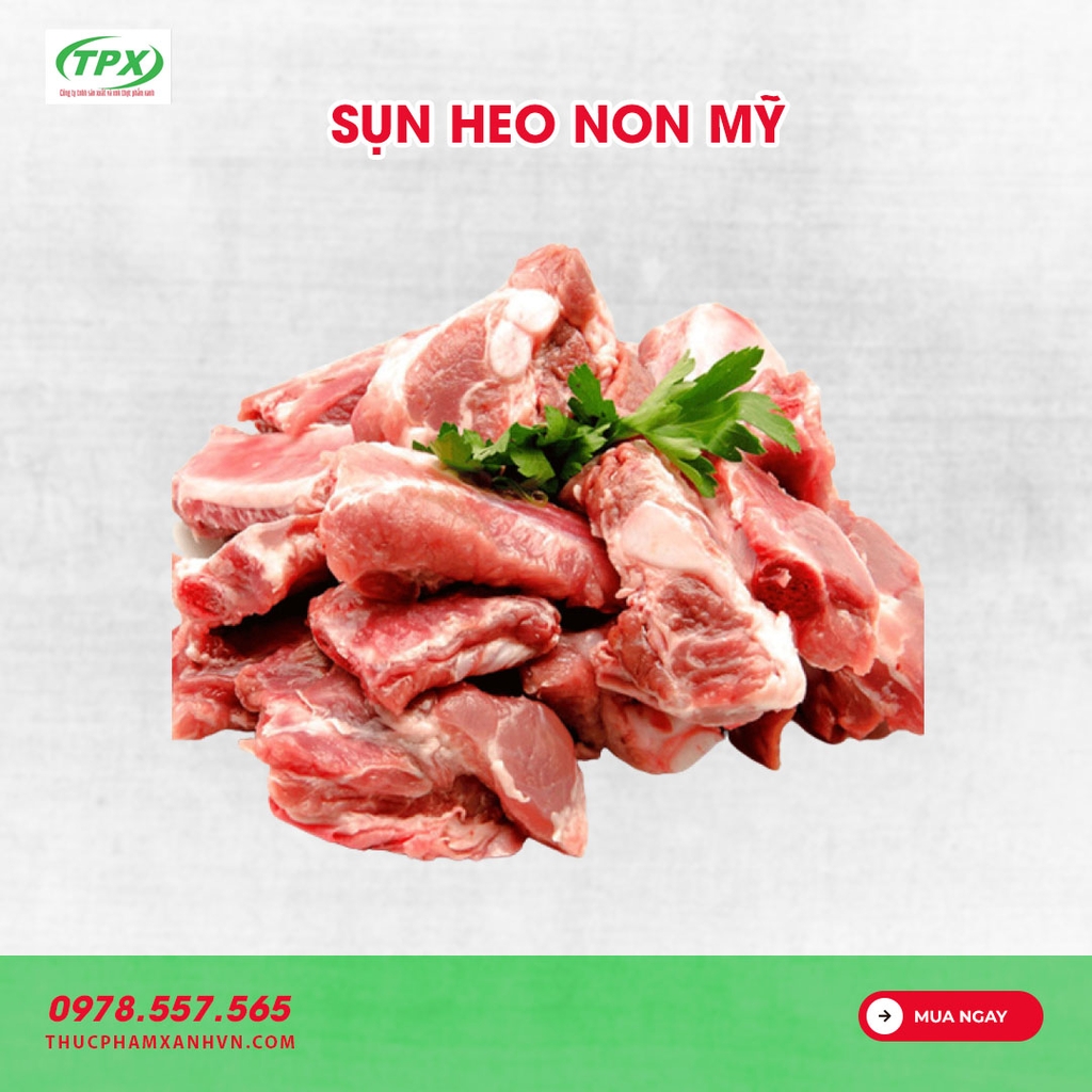 SỤN HEO NON MỸ SIZE 13KG