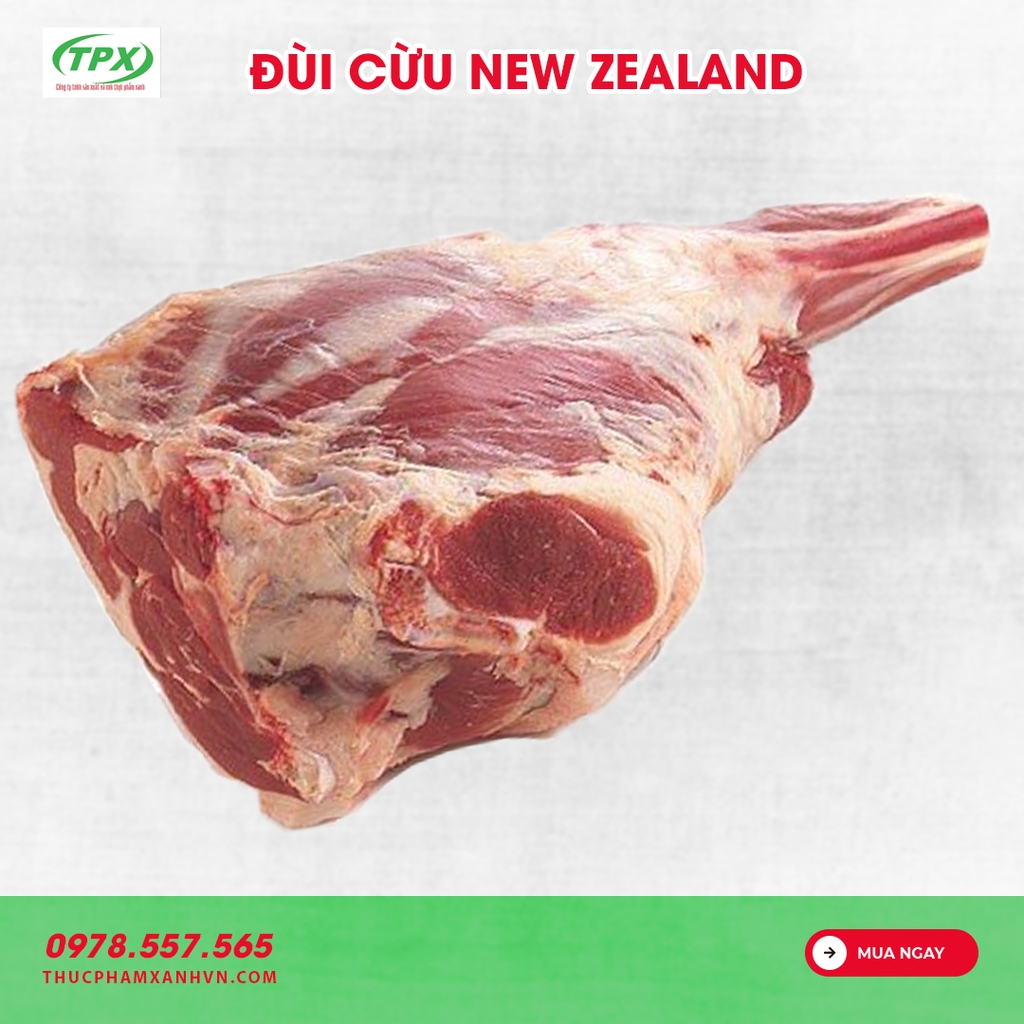 ĐÙI CỪU NEW ZEALAND KHÔNG XƯƠNG