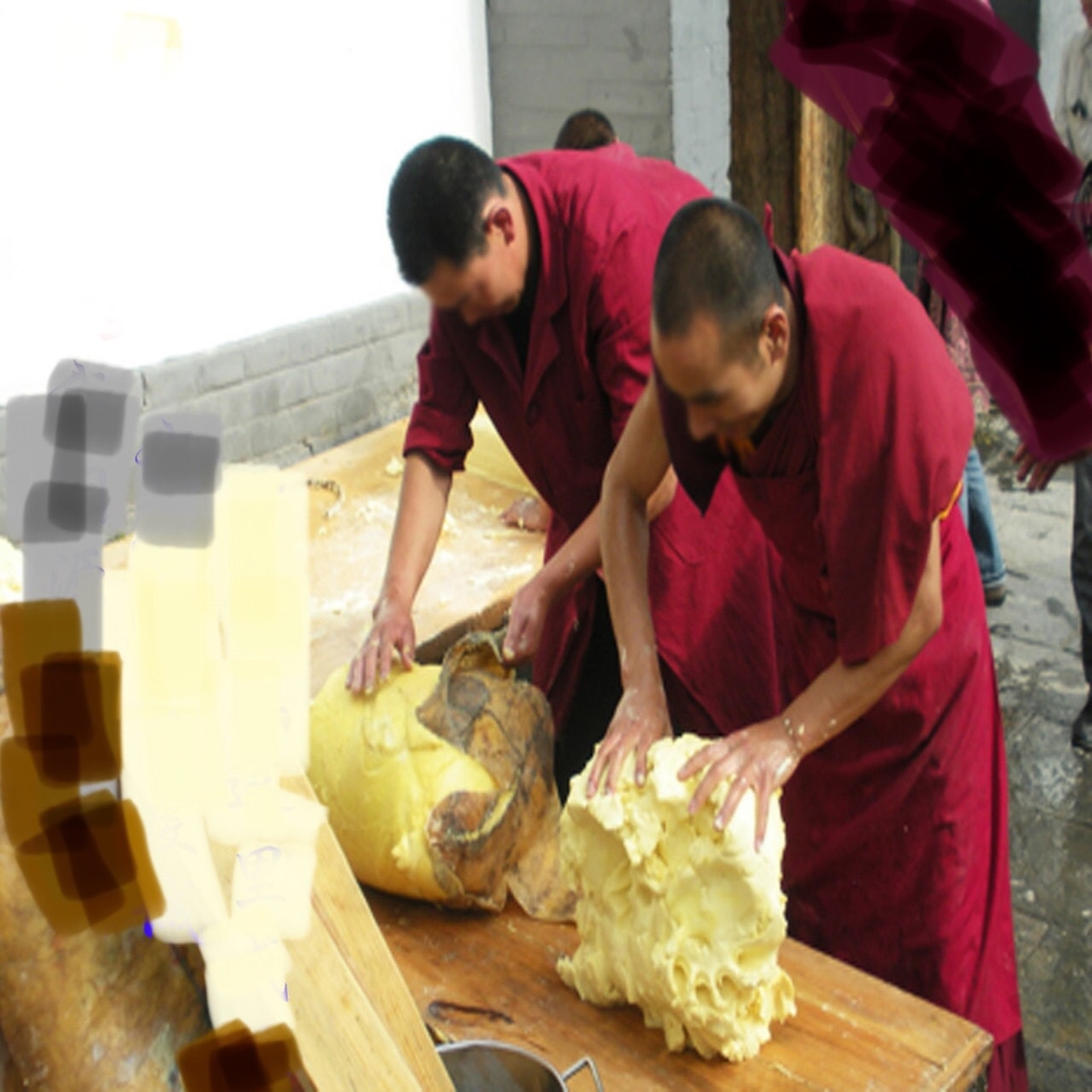 Bơ thực vật để tự đổ đèn bơ