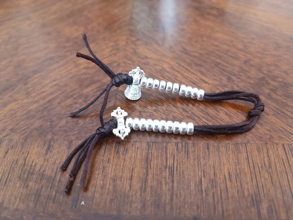 Bộ đếm túc số chuông chày bằng bạc