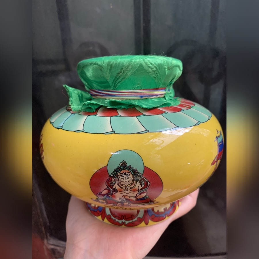 Bảo Bình tài bảo chùa Zaki Tây Tạng