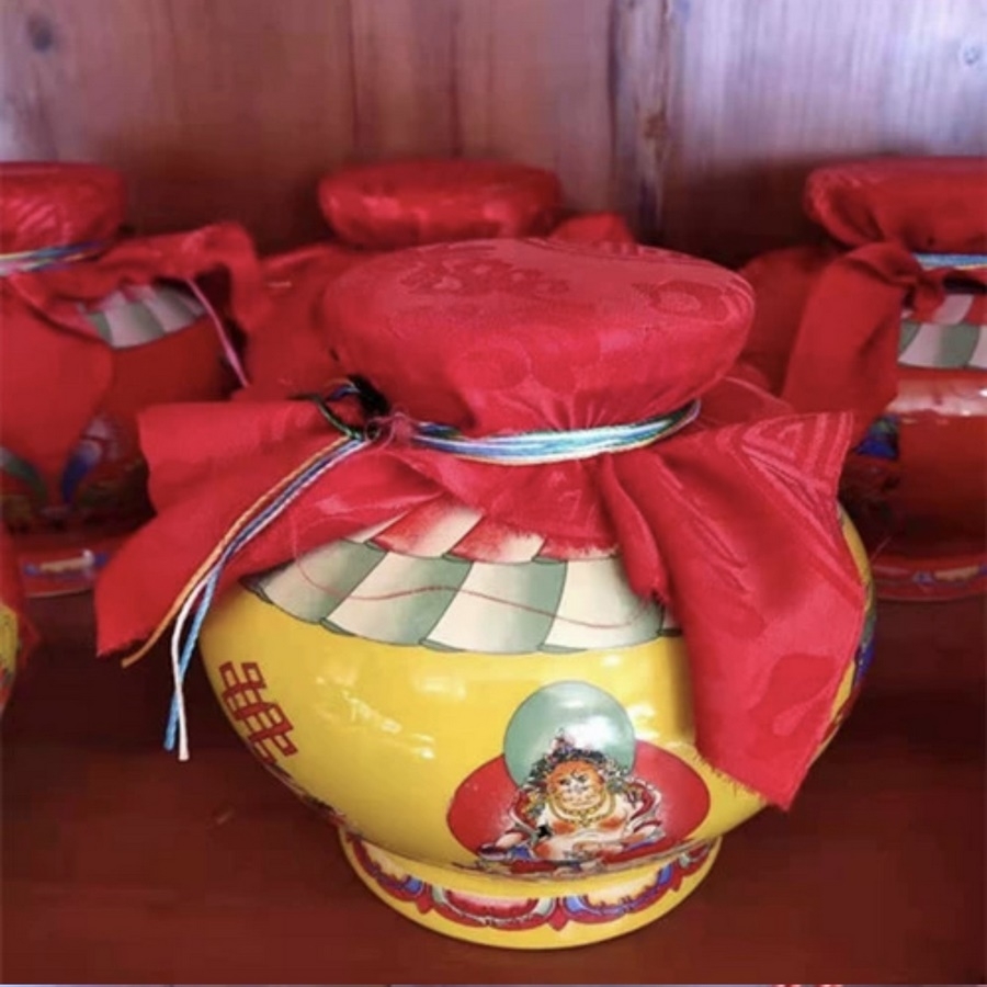 Bảo Bình tài bảo chùa Zaki Tây Tạng