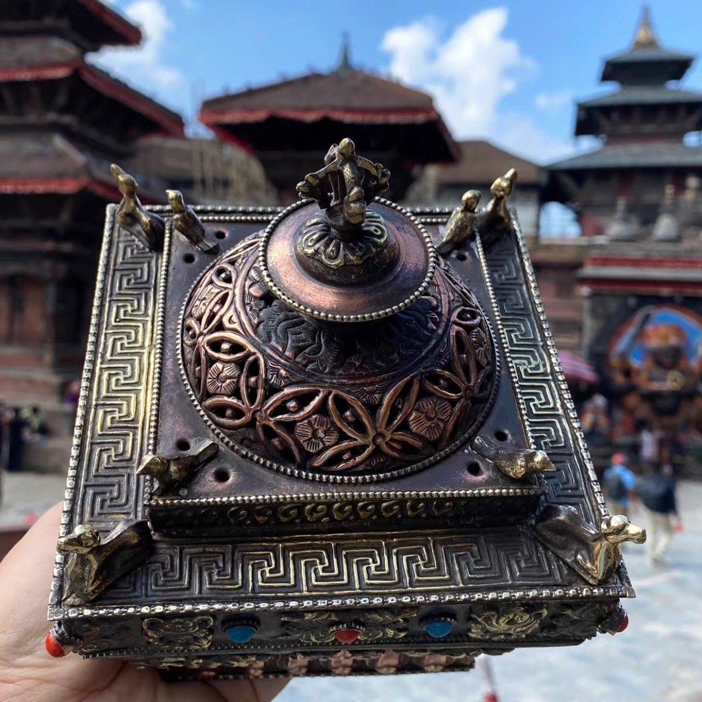 Lư Thờ Vuông Nepal