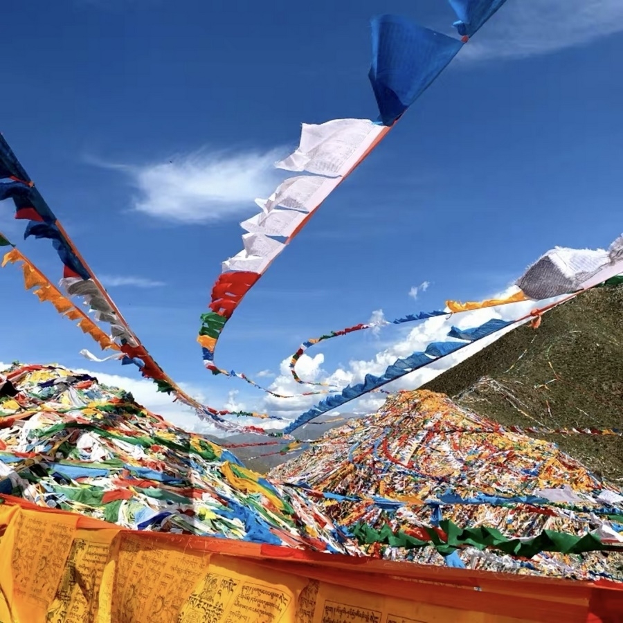 CỜ CẦU NGUYỆN LUNGTA (cuộn 8,5 mét)